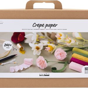 Maxi DIY Kit Crepepapir, Blomster