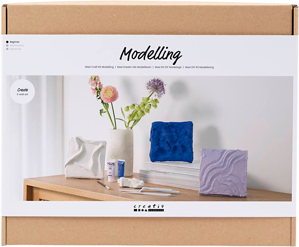 Maxi DIY Kit Modellering, Vægdekoration