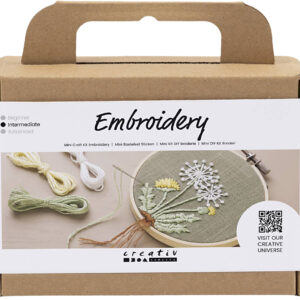 Mini DIY Kit Broderi, Broderiramme