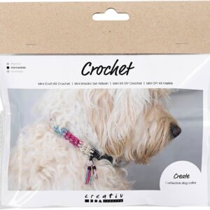 Mini DIY Kit Hækle, Hundehalsbånd