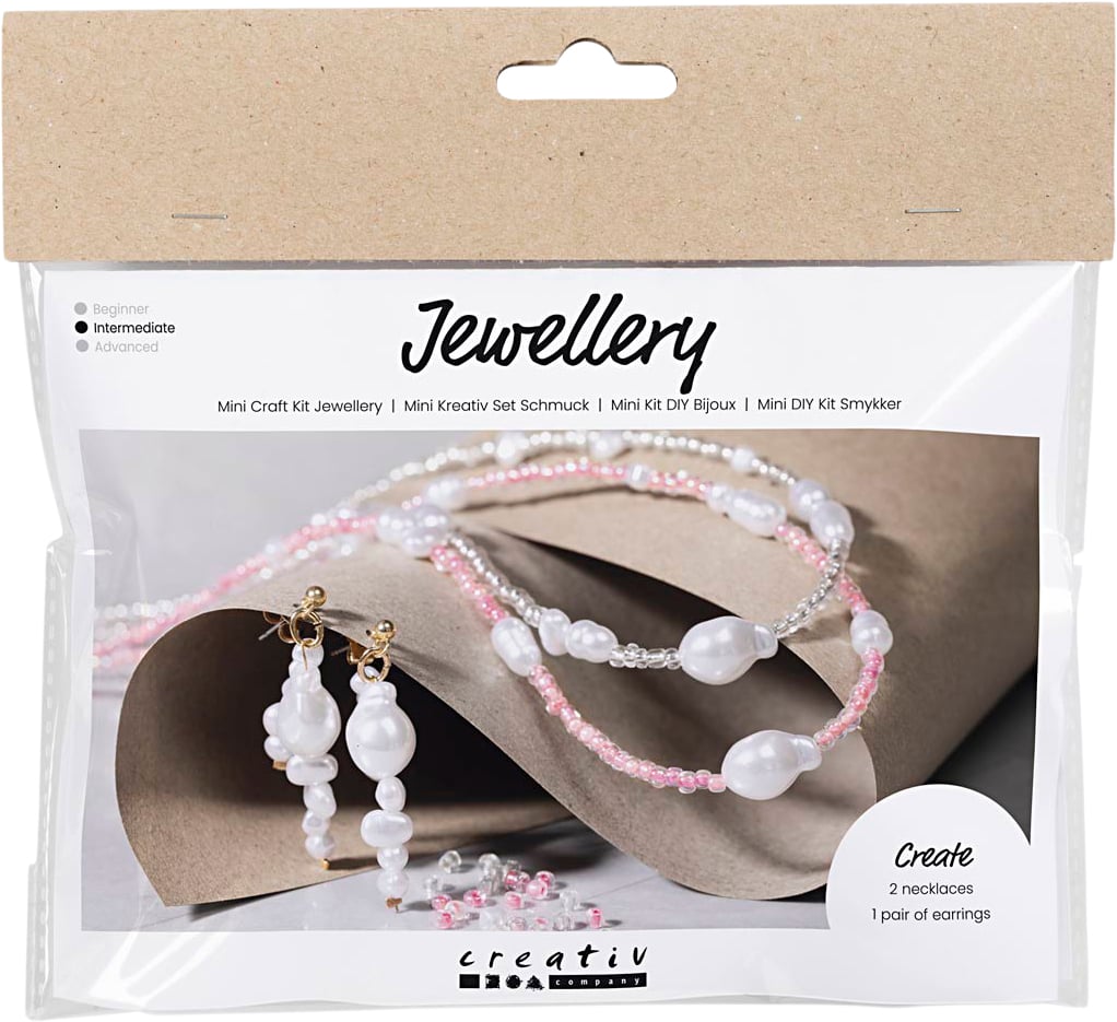 Mini DIY Kit Smykker, Halskæder og Øreringe