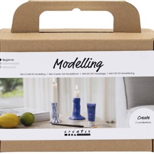 Mini Diy Kit Modellering - Lysestage - Ultra Marine