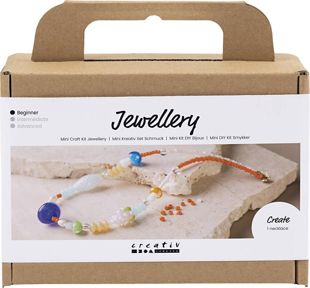 Mini Diy Kit Smykker - Chunky Halskæde - Colorful