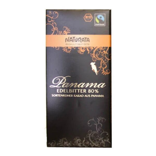 Naturata Fairtrade Chokolade Bitter 80% Ø (100 gr)