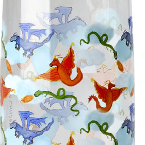 Rice - Kids Drinking Bottle With Dragon Print - Blue - 500 Ml