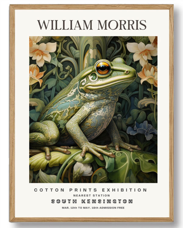 William Morris - Frø (Størrelse: L - 50x70cm (B2))