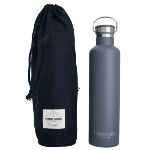 Yummii Yummii Termoflaske Charcoal Large (1 l)