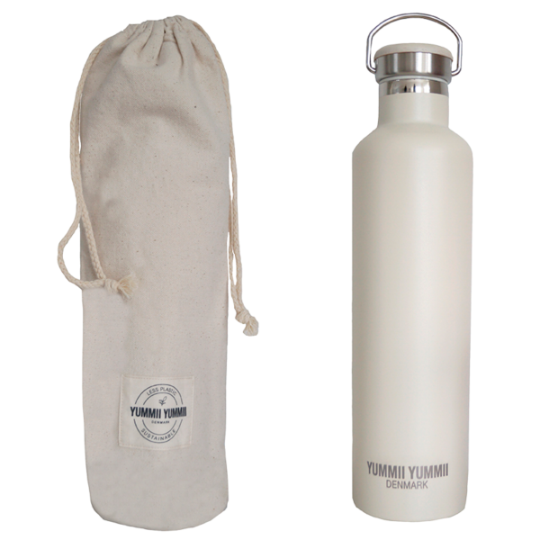Yummii Yummii Termoflaske Pearl White Large (1 l)