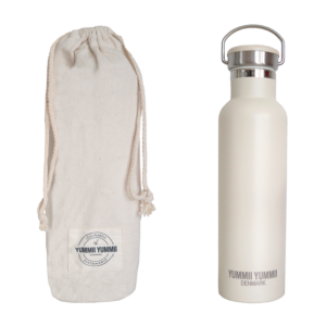 Yummii Yummii Termoflaske Pearl White Medium (600 ml)