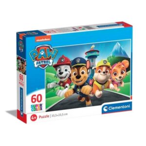 Clementoni Jigsaw Puzzle Super Color PAW Patrol 60 pcs. Floor
