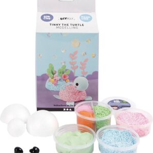 Diy Kit - Silk Clay Og Foam Clay - Skildpadden Tinky