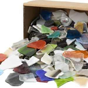 Mosaik - Str. 15-60 Mm - Tykkelse 5 Mm - Indhold Kan Variere - Assorterede Farver - 2 Kg