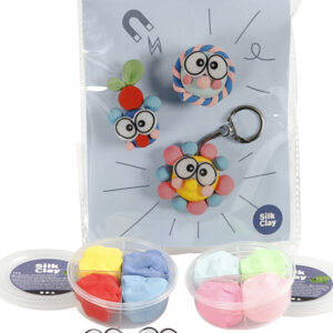 Silk Clay - Diy Kit - Figurer Med Store øjne