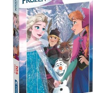 Frost Puslespil - Disney - Super Color - 104 Brikker - Clementoni
