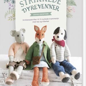 Strikkede Dyrevenner - Louise Crowther - Bog