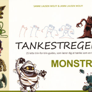 Tankestreger - Monstre - Sanne Lausen Wolff - Bog