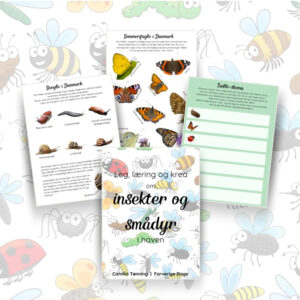 Tema: Insekter og smådyr i haven - Printet hæfte